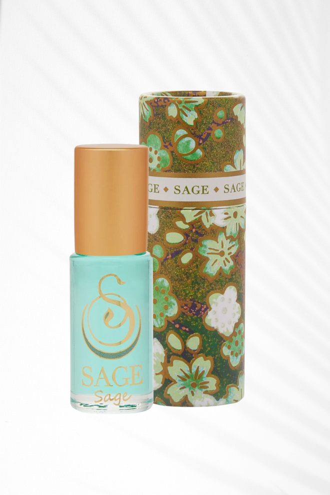 Sage Gemstone Perfume Oil - 1/8 oz Roll-On