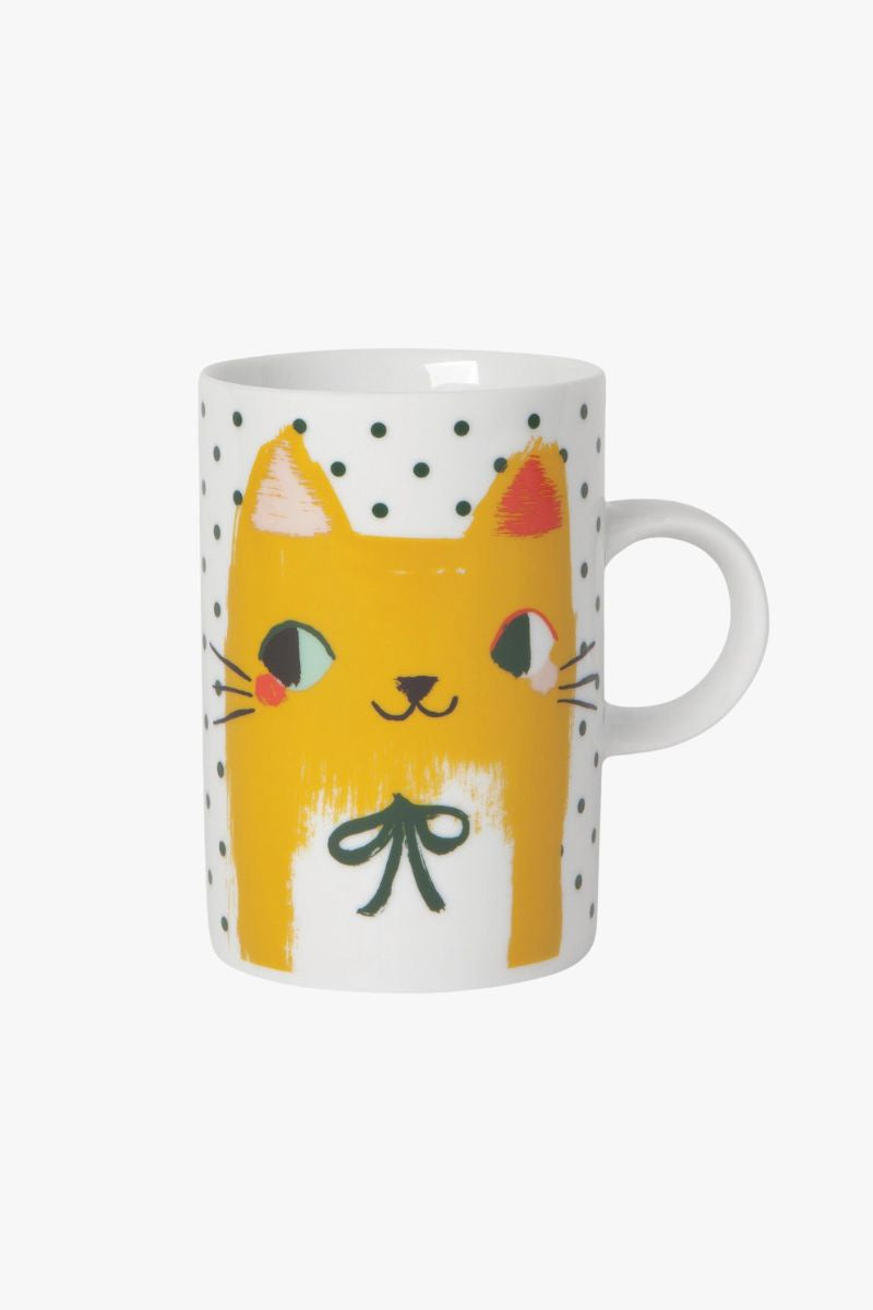 Meow Meow Cats Tall Ceramic Mug