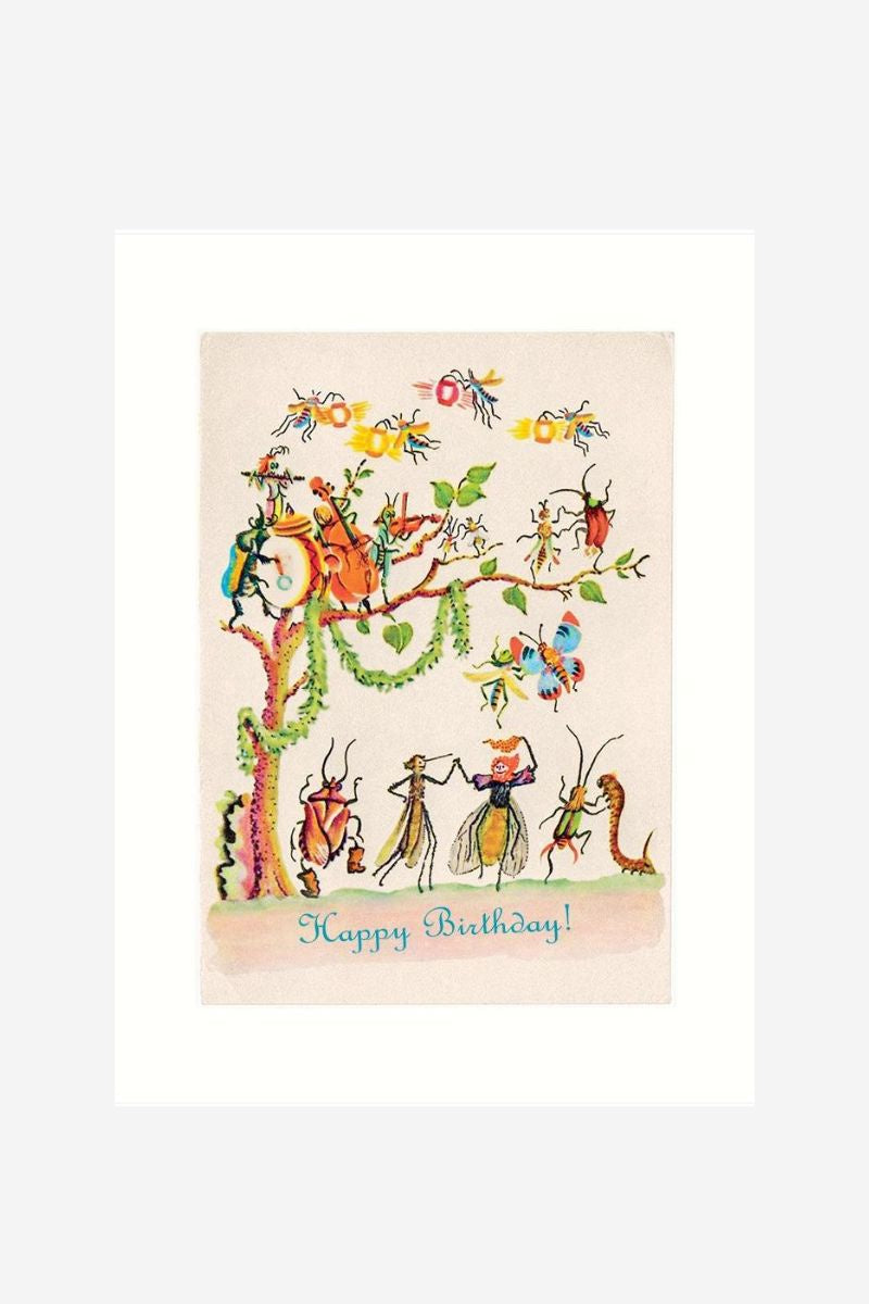 Insect Party | Birthday Greeting Card