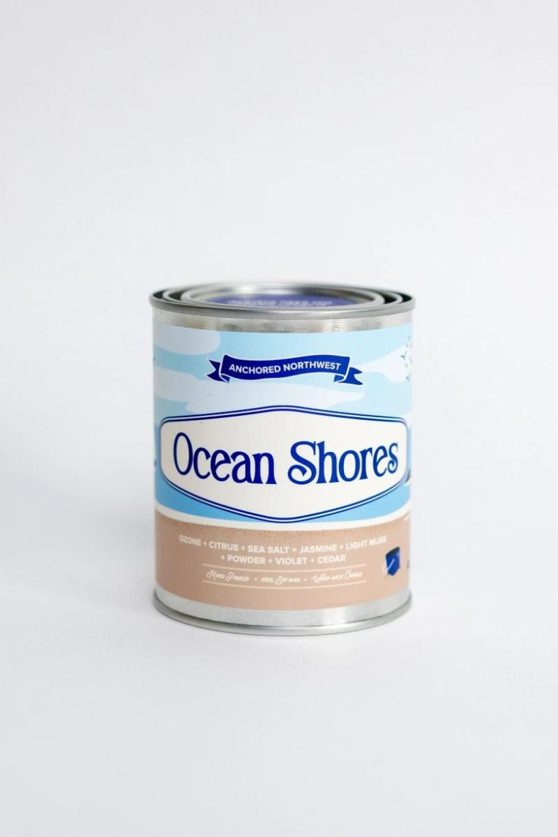 Ocean Shores Paint Can Candle - Half Pint