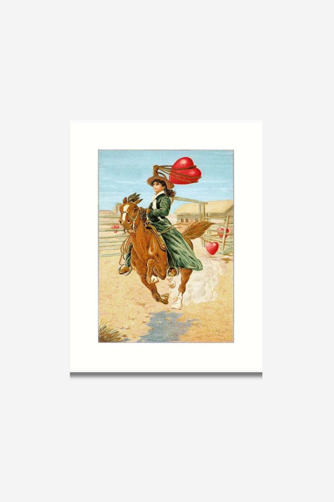 Cowgirl | Valentine Greeting Card
