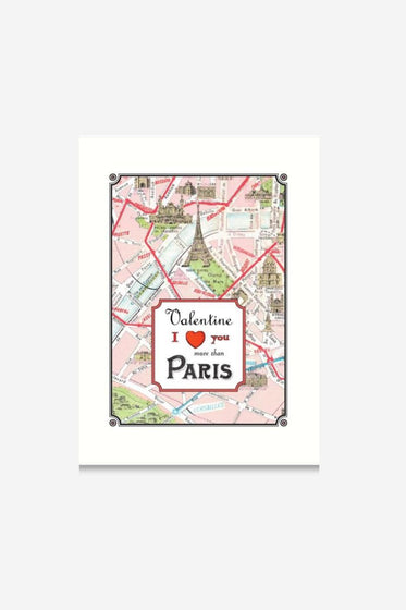 Paris | Valentine Greeting Card