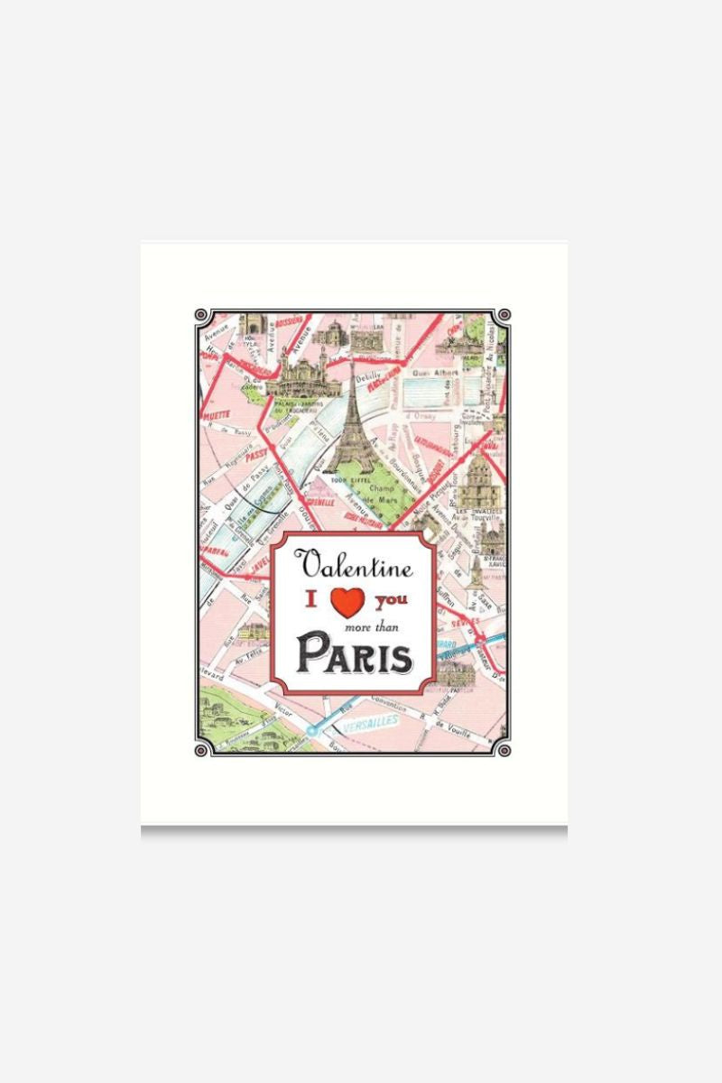 Paris | Valentine Greeting Card