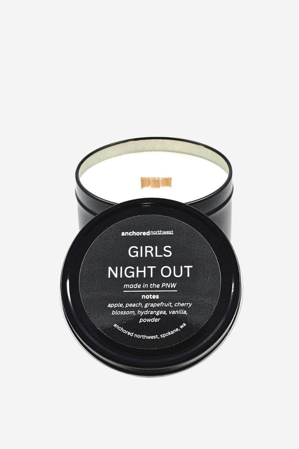 Girls Night Out Classic Black Soy Candle