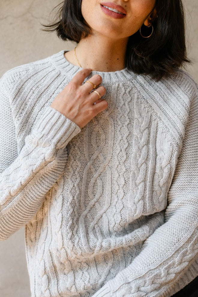 Claudette Fisherman Sweater