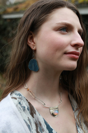 Opal + Metals Necklace