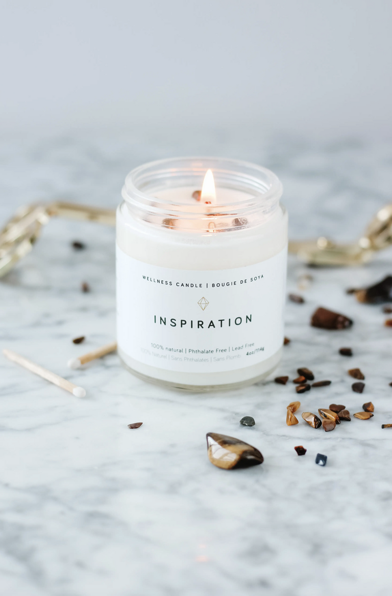 Inspiration Crystal Soy Candle - 8oz