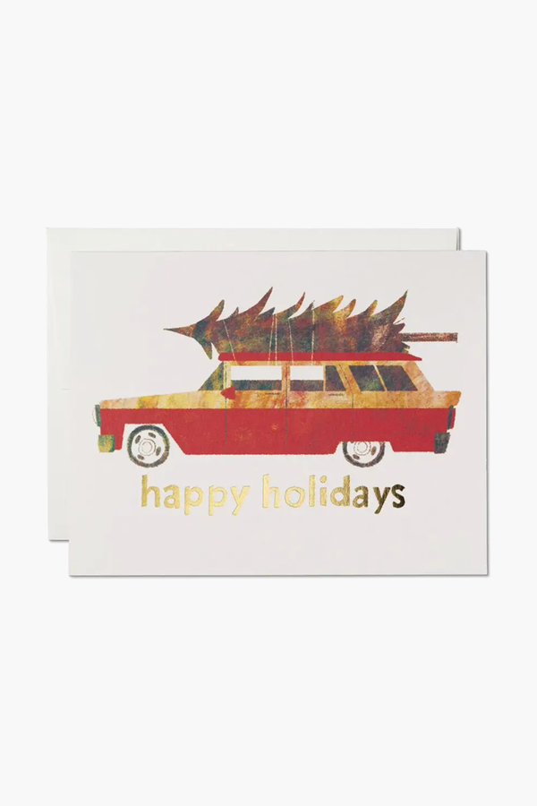 Holiday Chevy Greeting Card