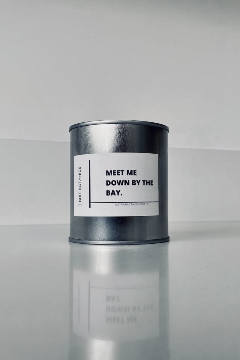 Floral Marine Scent Paint Pot Candle