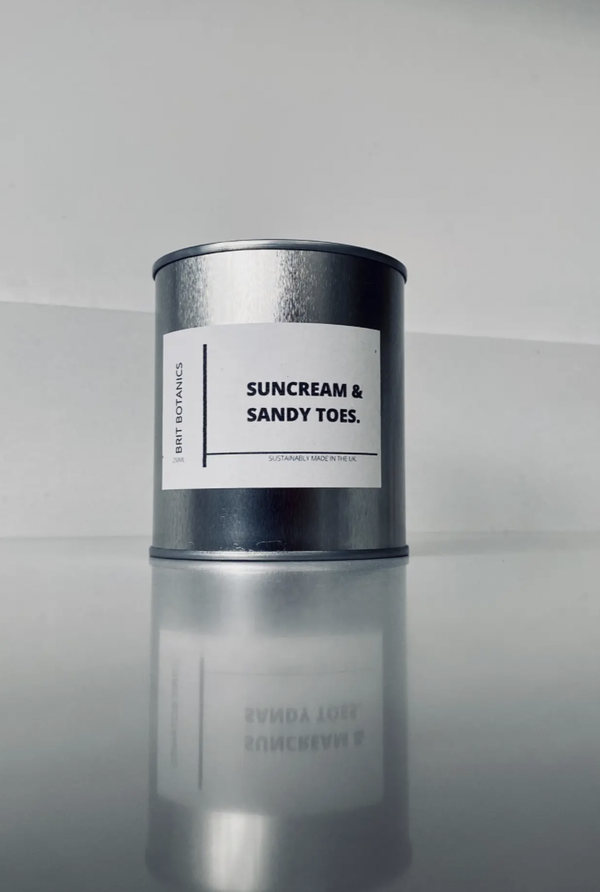 Suncream Scent Paint Pot Candle