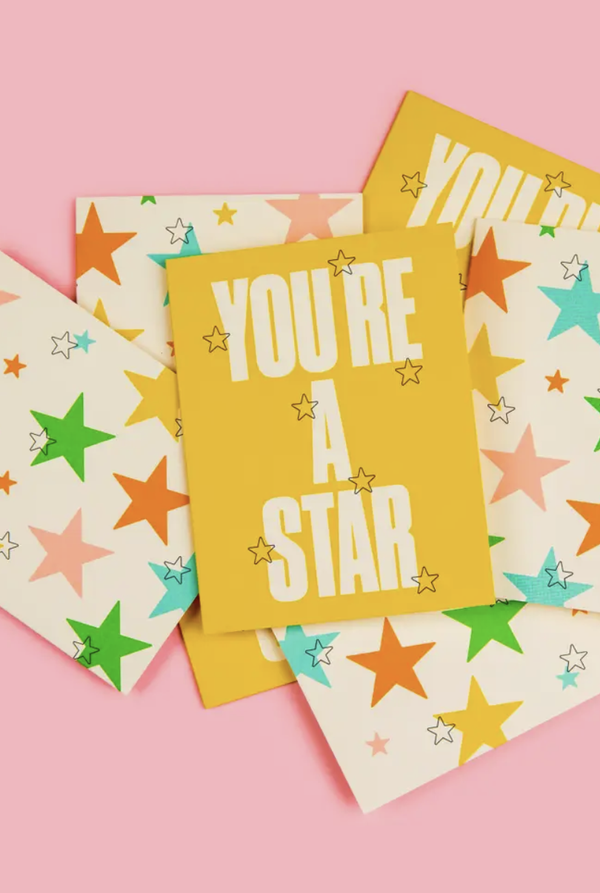 You're A Star Greeting Card