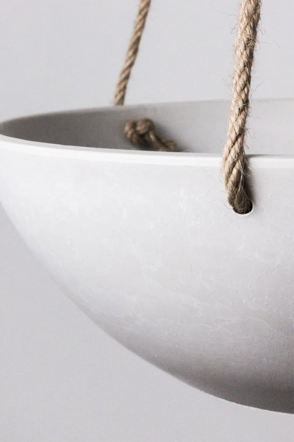 Stone Hanging Planter 12"