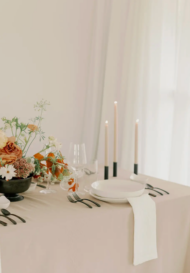 10" Beeswax Dipped Taper Candles