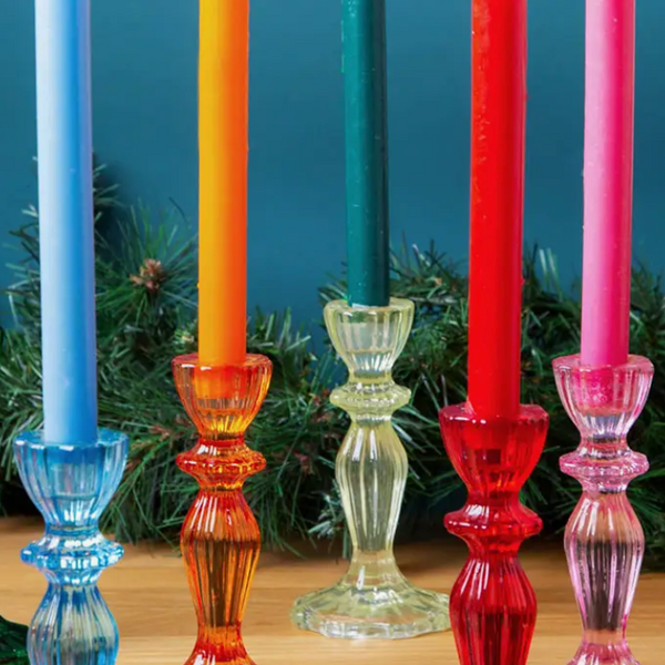 Lot De 2 Bougeoirs En Osier – Style Bohème – Déco Maison