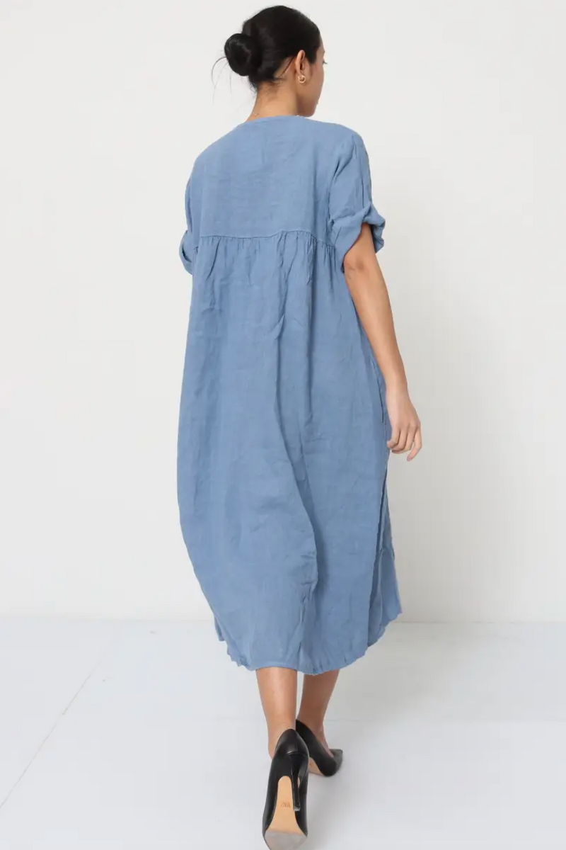 Casual Linen Dress