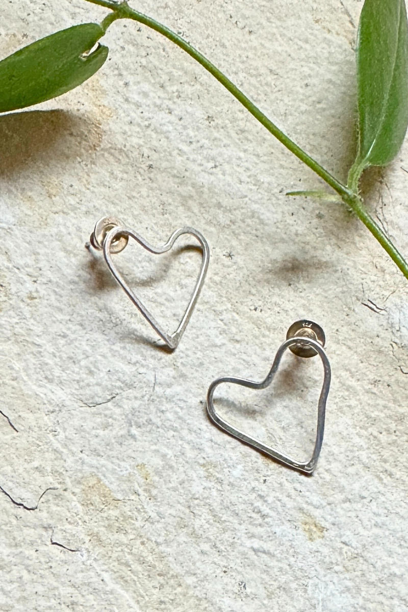 Heart Studs