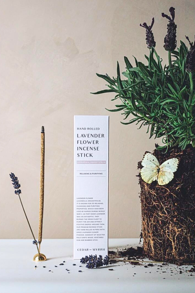 Lavender Hand Rolled Incense Stick