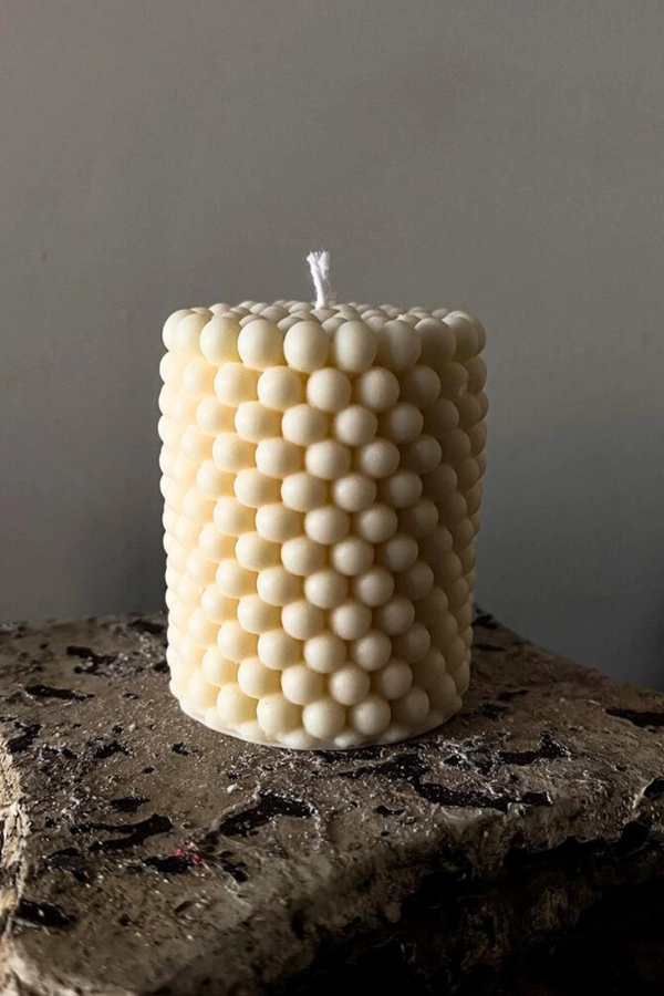 Cylindrical Bubble Candle