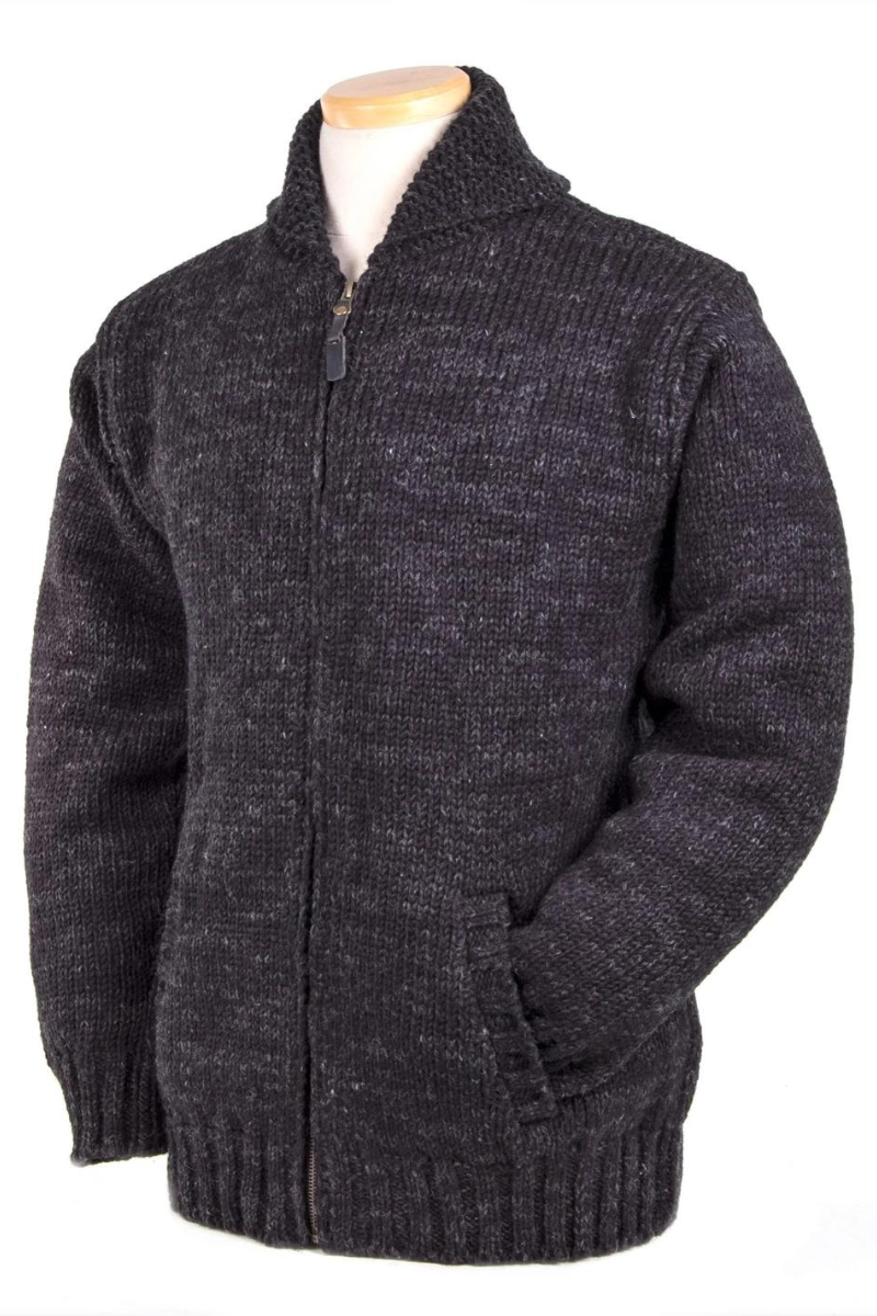 Men's Wool Knit Jacket