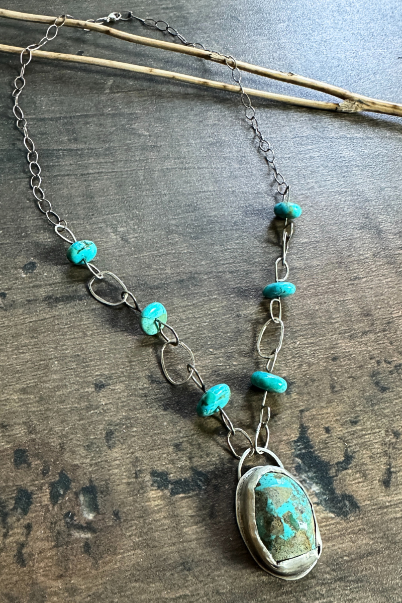 Immune Support Turquoise Necklace