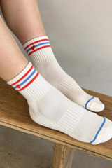 Embroidered Girlfriend Socks