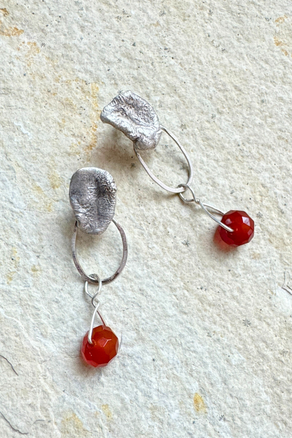 Carnelian Studs