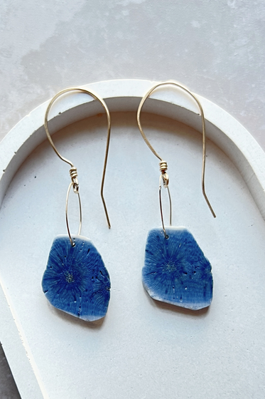 Blue Coral 14 Kt Gf