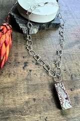 Fire Agate Necklace