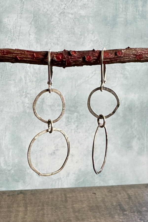 Double Circles Earrings