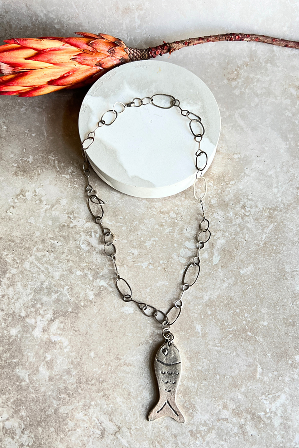 Fish Pendant Necklace