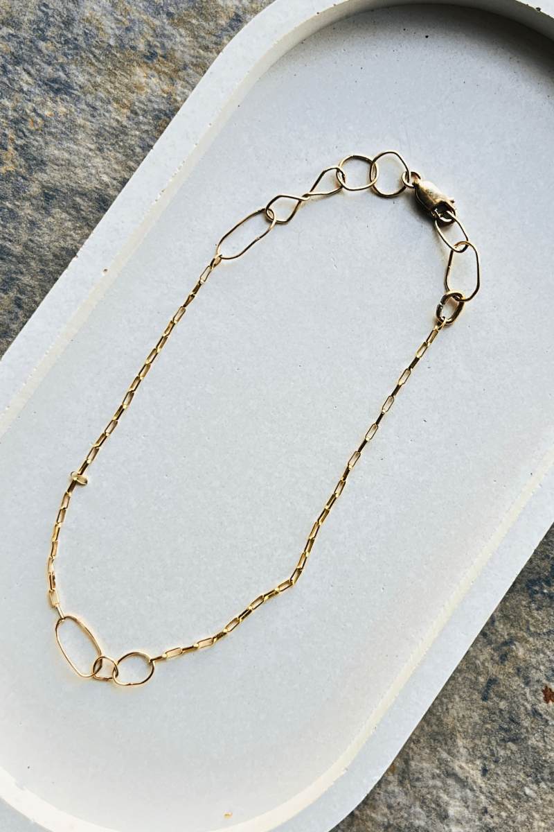 Kathy Nelson Jewelry 14 Kt. GF Anklet – Studio Opal Boutique