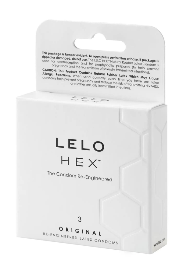 Lelo Hex Condoms 3-Pack