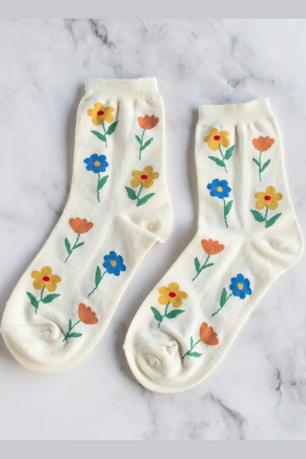 Favorite Flower Casual Socks