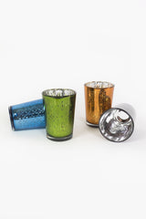 Mercury Glass Tea Light Holders