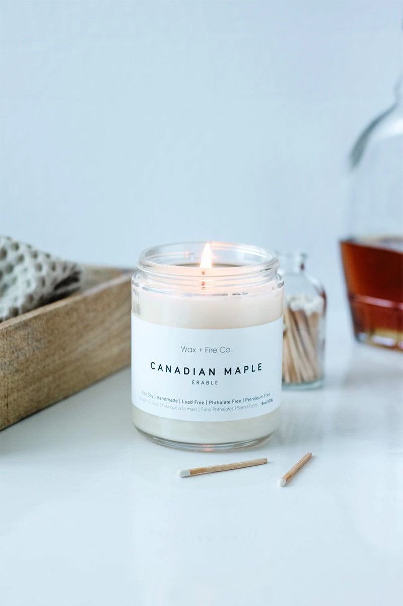Canadian Maple Soy Candle - 4oz
