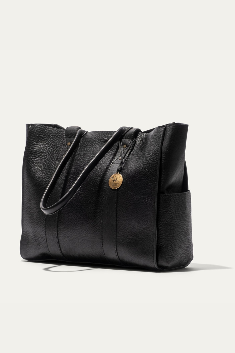 All Leather Utility Tote