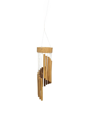 Natural Tubular Wind Chimes, 35 cm