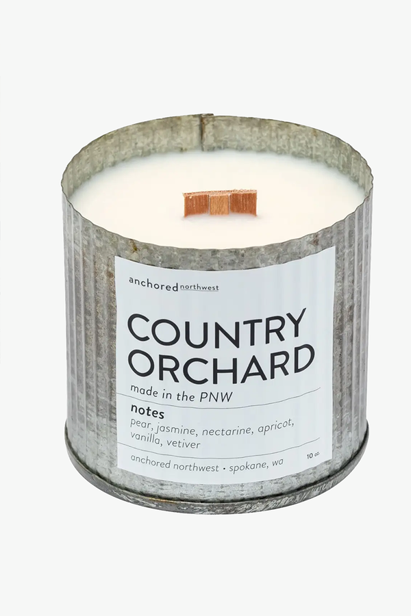 Country Orchard Rustic Candle