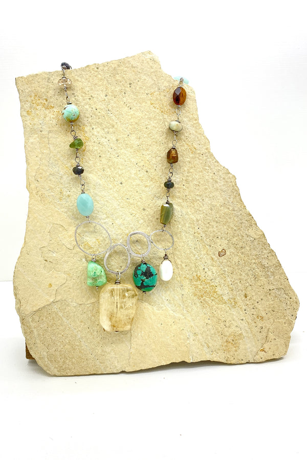 Multi-Stones Necklace