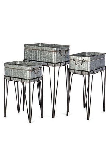 Rectangular Metal Stands