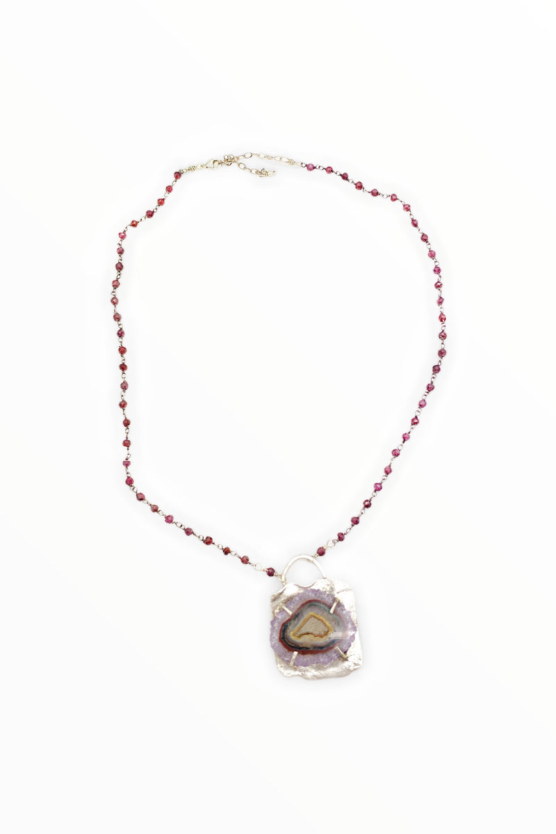 Layered Stone Pendant