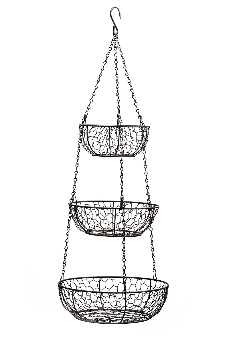 Chicken Wire Hanging Basket