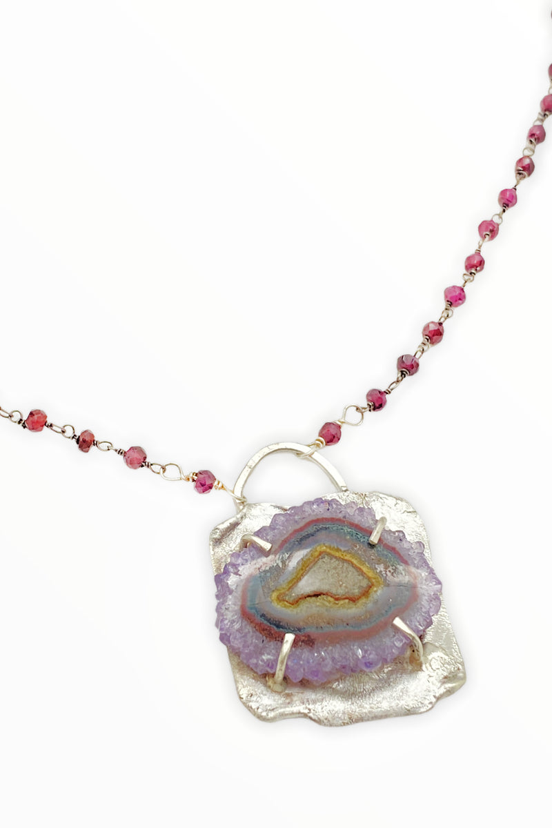 Layered Stone Pendant