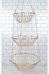 Copper Hanging Basket